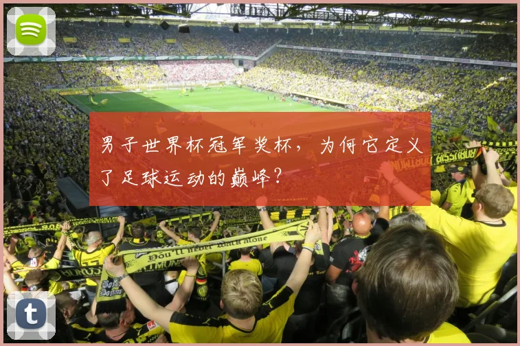 男子世界杯冠军奖杯，为何它定义了足球运动的巅峰？